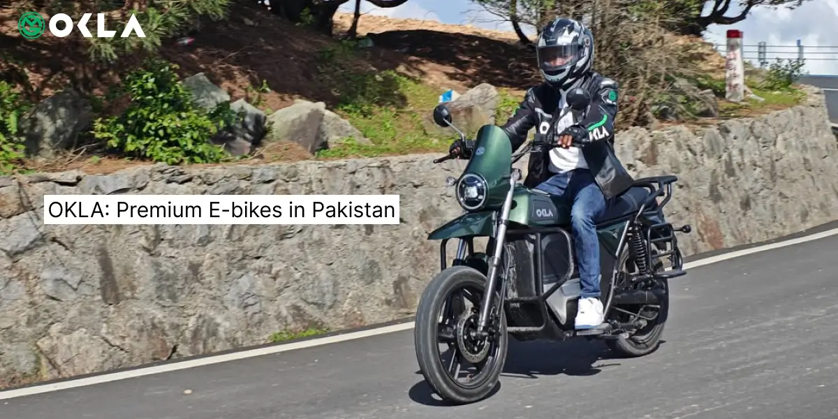 Okla Premium e bikes in pakistan