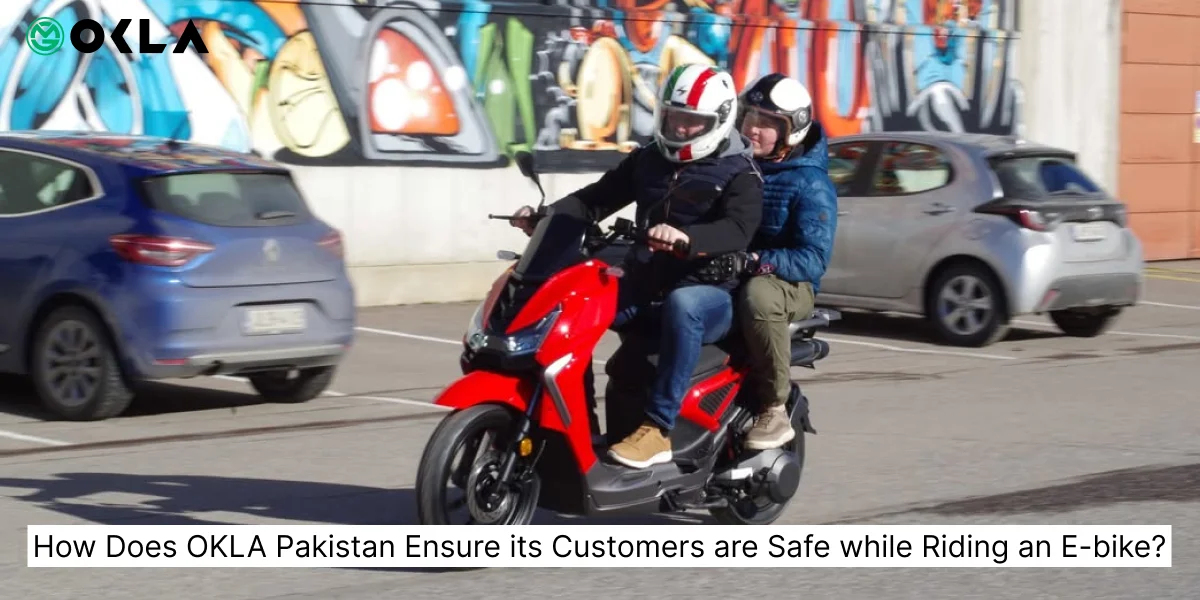 Punjab E-Bike Helmet Law 2025: Compliance, Fines & Safety Tips for Riders in Pakistan 3 How Does OKLA Pakistan Ensure its Customers are Safe while Riding an E-bike_