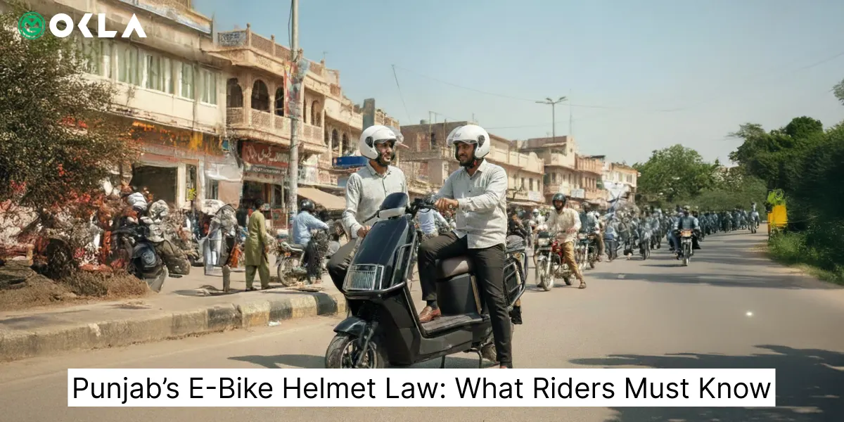 Punjab E-Bike Helmet Law 2025: Compliance, Fines & Safety Tips for Riders in Pakistan 1 Puniab E Bike Helmet Law What Riders Must Know