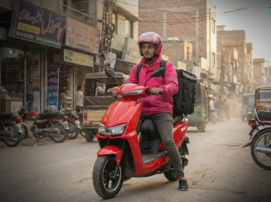 Scooter for Delivery Riders