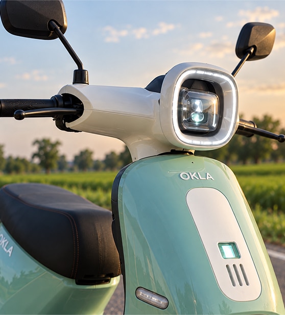 ORA scooter LED speedometer